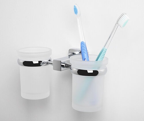 Стакан для зубных щеток Wasserkraft Lippe, двойной, K-6528D