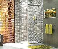 Душевой уголок Wasserkraft 48P19, квадратный,100 см
