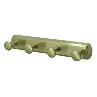 Планка 4 крючка Wasserkraft Серия К, золото матовое, K-1074BRUSHED GOLD