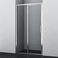 Душевая дверь в нишу Wasserkraft Lopau 32S, 120 х 200 см, профиль хром, стекло прозрачное, 32S05L/R