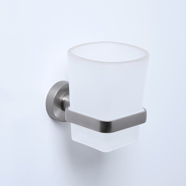 Стакан для щеток Wasserkraft Tauber K-64428, держатель никель