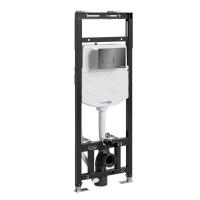 Инсталляция для унитаза Wasserkraft Alme 15TLT.010.ME.PB03, механическая клавиша черная