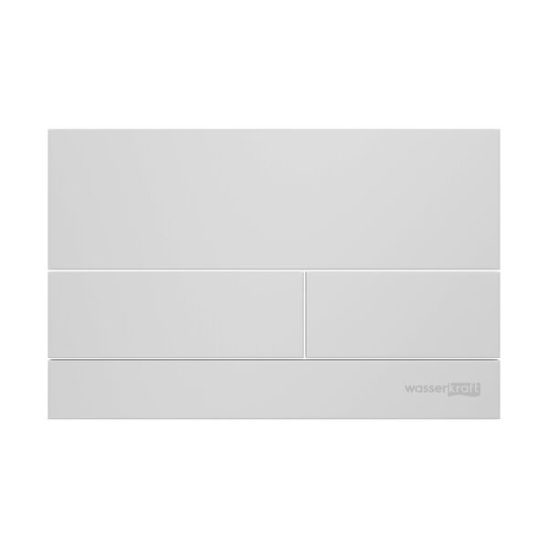 Инсталляция для унитаза Wasserkraft Abens 20TLT.010.ME.BL.WM04, декоративная стеклянная панель черная, механическая кнопка смыва белая матовая