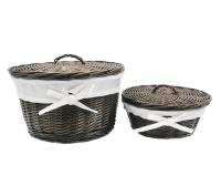 Корзина Wasserkraft Donau WB-530-L, большая, для белья, с крышкой
