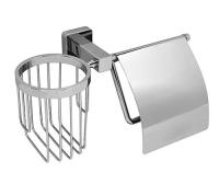 Держатель для туалетной бумаги и освежителя воздуха Wasserkraft Lippe, K-6559
