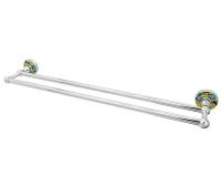 Полотенцедержатель двойной Wasserkraft Diemel, 65 см, хром, Diemel K-2240