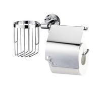 Держатель для туалетной бумаги и освежителя воздуха Wasserkraft Isen, K-4059