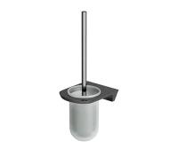 Ершик для унитаза Wasserkraft Wiese, подвесной, с PVD покрытием, оружейная сталь, K-8927