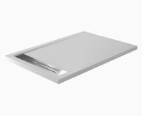 Душевой поддон Wasserkraft Mindel 85T06, 120 х 80 см, белый матовый