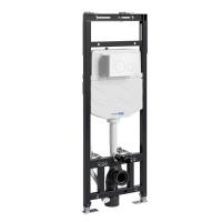 Инсталляция для унитаза Wasserkraft Alme 15TLT.010.ME.WH02, механическая клавиша белая