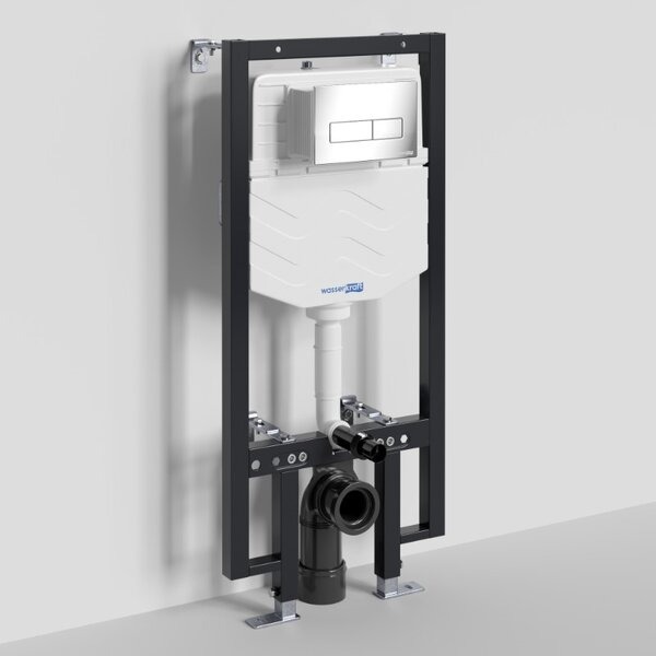 Инсталляция для унитаза Wasserkraft Vils 56TLT.010.ME.CH03, механическая клавиша хром