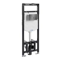 Инсталляция для унитаза Wasserkraft Alme 15TLT.010.ME.PB02, механическая клавиша черная