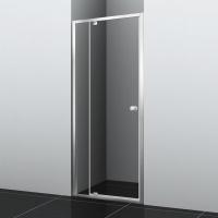 Душевая дверь в нишу Wasserkraft Aula 11P12, 100 см, профиль хром, стекло прозрачное