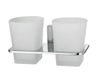 Стакан для щеток с держателем Wasserkraft Leine, K-5028D