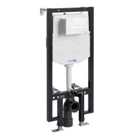 Инсталляция для унитаза Wasserkraft Vils 56TLT.010.ME.WH03, механическая клавиша белая