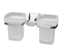 Стакан с держателем Wasserkraft Wern, двойной, K-2528D
