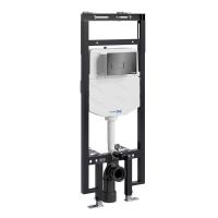 Инсталляция для унитаза Wasserkraft Dinkel 58TLT.010.ME.PB03, механическая клавиша черная
