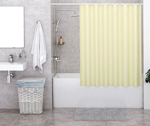 Штора для ванной Wasserkraft Oder SC-30101, 180 x 200 см, навесная