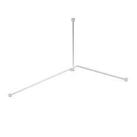Карниз для ванны Wasserkraft Kammel SC-839018, 90 х 180 см, белый