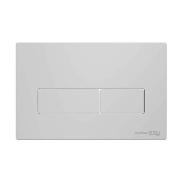 Инсталляция для унитаза Wasserkraft Alme 15TLT.010.ME.WM03, механическая клавиша белая матовая