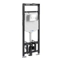 Инсталляция для унитаза Wasserkraft Alme 15TLT.010.ME.CH01, механическая клавиша хром