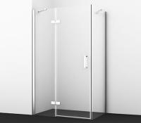 Душевой уголок Wasserkraft Aller White L/R, 120 х 90 см, стекло прозрачное, 10H07LWHITE