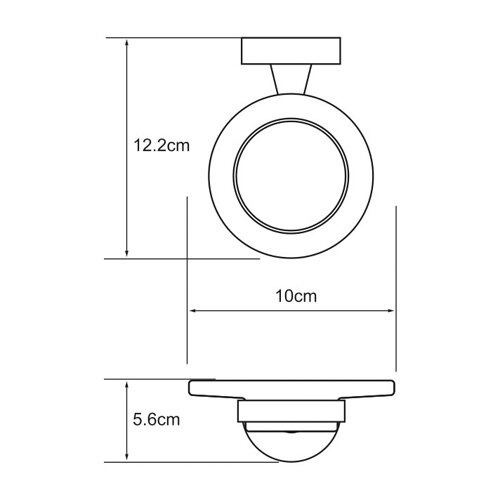 Мыльница с держателем Wasserkraft Isen, K-4029