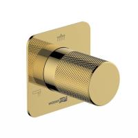 Переключатель потоков Wasserkraft Ems, на 3 потребителя, золото глянцевое, A304