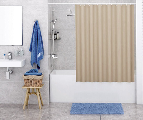 Штора для ванной Wasserkraft Oder SC-30601, 180 x 200 см, навесная