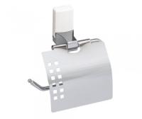 Держатель для туалетной бумаги Wasserkraft Leine, с крышкой, K-5025W