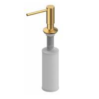 Дозатор для мыла Wasserkraft Серия К, встраиваемый, 320 мл, золото глянцевое, K-75991