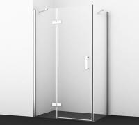 Душевой уголок Wasserkraft Aller White L/R, 120 х 80 см, стекло прозрачное, 10H06RWHITE