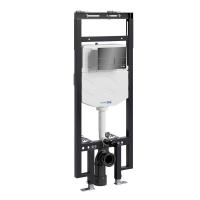 Инсталляция для унитаза Wasserkraft Dinkel 58TLT.010.ME.PB04, механическая клавиша черная