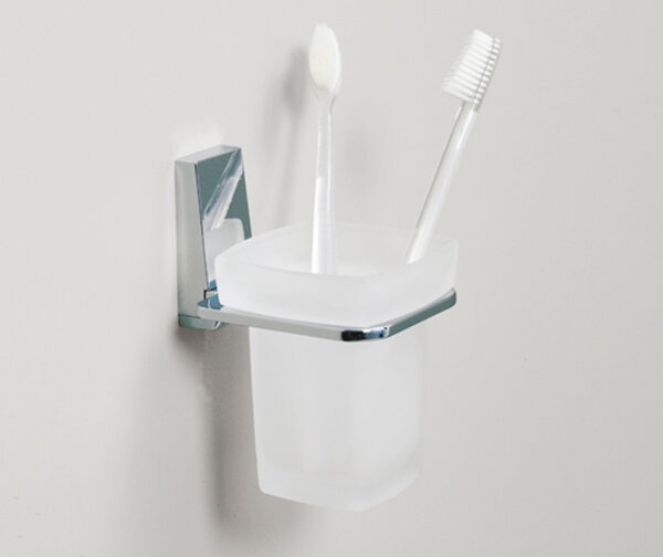 Стакан для щеток с держателем Wasserkraft Lopau, K-6028