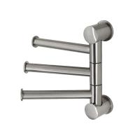 Полотенцедержатель Wasserkraft Серия К, 3 держателя, короткие, 15 см, никель, K-1053N