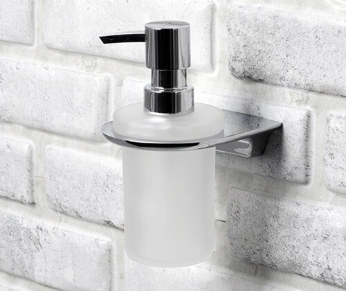 Дозатор для жидкого мыла Wasserkraft Kammel, стеклянный, 170 мл, К-8399