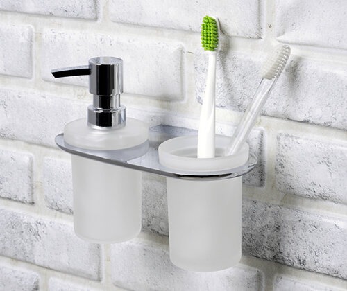 Держатель стакана и дозатора Wasserkraft Kammel, К-8389