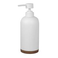 Дозатор для жидкого мыла Wasserkraft Mindel, белый/дерево, K-8899
