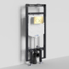 Инсталляция для унитаза Wasserkraft Dinkel 58TLT.010.ME.PG02, механическая клавиша золото глянцевое