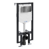 Инсталляция для унитаза Wasserkraft Vils 56TLT.010.ME.PB03, механическая клавиша черная