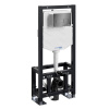Инсталляция для унитаза Wasserkraft Dill 61TLT.010.ME.PB03, механическая клавиша черная