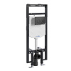 Инсталляция для унитаза Wasserkraft Dinkel 58TLT.010.ME.MB01, механическая клавиша черная матовая