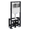 Инсталляция для унитаза Wasserkraft Dill 61TLT.010.ME.PB04, механическая клавиша черная