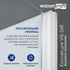 Душевой уголок Wasserkraft Vils 56R16, 110 х 100 х 200 см, профиль серебристый, стекло прозрачное
