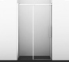 Душевая дверь в нишу Wasserkraft 58R05 120 х 200 см, стекло прозрачное, профиль хром