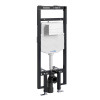 Инсталляция для унитаза Wasserkraft Dinkel 58TLT.010.ME.WH04, механическая клавиша белая