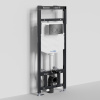 Инсталляция для унитаза Wasserkraft Alme 15TLT.010.ME.PB02, механическая клавиша черная