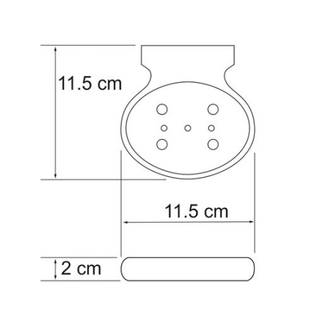 Мыльница-решетка Wasserkraft Berkel, K-6869