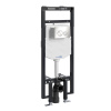 Инсталляция для унитаза Wasserkraft Dinkel 58TLT.010.ME.BN02, механическая клавиша никель