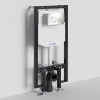 Инсталляция для унитаза Wasserkraft Vils 56TLT.010.ME.BN02, механическая клавиша никель